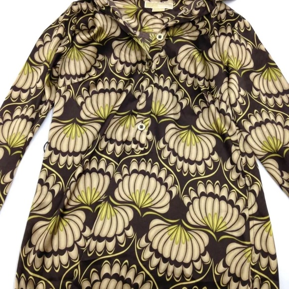 Micheal Kors size small long sleeve multi colour dress - Picture 2 of 4